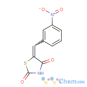 CAS No:24044-52-8 5-[(3-nitrophenyl)methylidene]-1,3-thiazolidine-2,4-dione