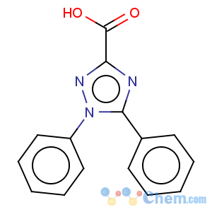 CAS No:24058-92-2 1H-1,2,4-Triazole-3-carboxylicacid, 1,5-diphenyl-