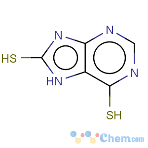 CAS No:24079-37-6 1H-Purine-6,8-dithione,7,9-dihydro-