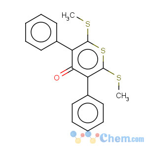 CAS No:24097-29-8 2,6-Bis(methylthio)-3,5-diphenyl-4H-thiopyran-4-