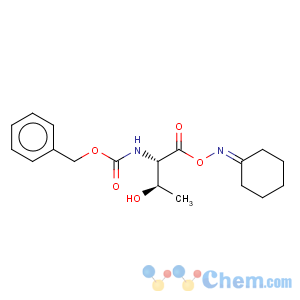 CAS No:24127-06-8 Cyclohexanone,O-(N-carboxy-L-threonyl)oxime benzyl ester (8CI)
