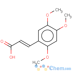 CAS No:24160-53-0 trans-2,4,5-Trimethoxycinnamic acid