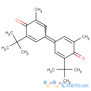 CAS No:2417-00-7 (4E)-2-tert-butyl-4-(3-tert-butyl-5-methyl-4-oxocyclohexa-2,<br />5-dien-1-ylidene)-6-methylcyclohexa-2,5-dien-1-one