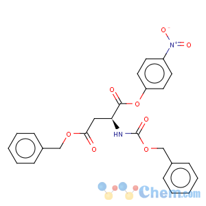 CAS No:2419-54-7 L-Aspartic acid,N-[(phenylmethoxy)carbonyl]-, 1-(4-nitrophenyl) 4-(phenylmethyl) ester