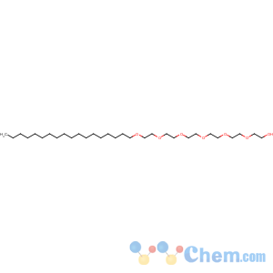 CAS No:2420-29-3 2-[2-[2-[2-[2-(2-octadecoxyethoxy)ethoxy]ethoxy]ethoxy]ethoxy]ethanol