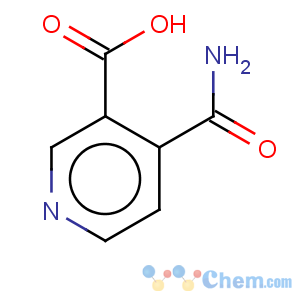 CAS No:24202-75-3 3-Pyridinecarboxylic acid, 4-(aminocarbonyl)- (9CI) Other Names: Nicotinic acid, 4-carbamoyl- (8CI)