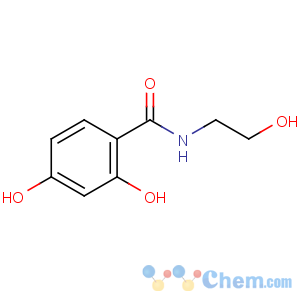 CAS No:24207-41-8 2,4-dihydroxy-N-(2-hydroxyethyl)benzamide