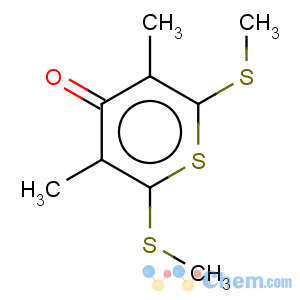 CAS No:24215-64-3 4H-Thiopyran-4-one,3,5-dimethyl-2,6-bis(methylthio)-