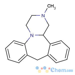 CAS No:24219-97-4 Dibenzo[c,f]pyrazino[1,2-a]azepine,1,2,3,4,10,14b-hexahydro-2-methyl-
