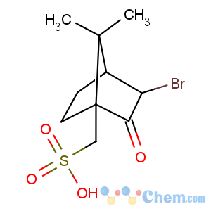 CAS No:24262-38-2 (2-bromo-7,7-dimethyl-3-oxo-4-bicyclo[2.2.1]heptanyl)methanesulfonic<br />acid