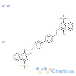 CAS No:2429-70-1 1-Naphthalenesulfonicacid,4-amino-3-[2-[4'-[2-(1-hydroxy-4-sulfo-2-naphthalenyl)diazenyl][1,1'-biphenyl]-4-yl]diazenyl]-,sodium salt (1:2)