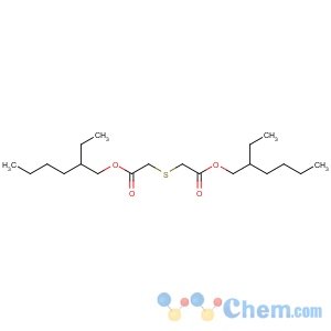 CAS No:24293-43-4 2-ethylhexyl 2-[2-(2-ethylhexoxy)-2-oxoethyl]sulfanylacetate