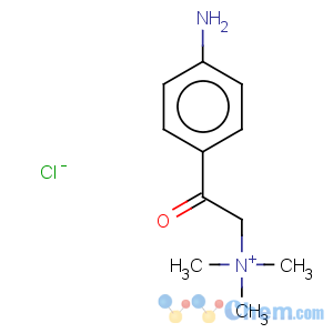 CAS No:24293-73-0 Benzeneethanaminium,4-amino-N,N,N-trimethyl-b-oxo-, chloride (1:1)