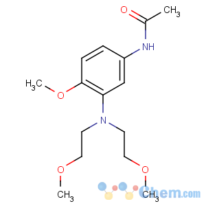 CAS No:24294-03-9 N-[3-[bis(2-methoxyethyl)amino]-4-methoxyphenyl]acetamide