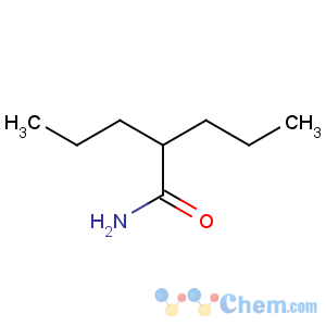 CAS No:2430-27-5 2-propylpentanamide