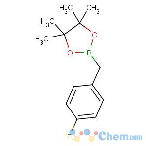 CAS No:243145-83-7 2-[(4-fluorophenyl)methyl]-4,4,5,5-tetramethyl-1,3,2-dioxaborolane