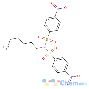 CAS No:24332-42-1 Benzenesulfonamide,N-hexyl-4-nitro-N-[(4-nitrophenyl)sulfonyl]-