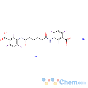 CAS No:24360-85-8 Benzoic acid,3,3'-[(1,6-dioxo-1,6-hexanediyl)diimino]bis[2,4,6-tri(iodo-131I)-, disodiumsalt (9CI)