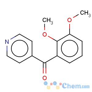 CAS No:243640-28-0 Methanone,(2,3-dimethoxyphenyl)-4-pyridinyl-