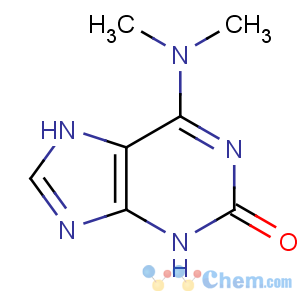 CAS No:24391-36-4 2H-Purin-2-one,6-(dimethylamino)-1,3-dihydro-