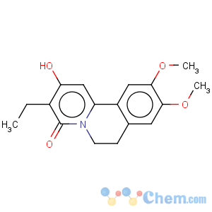 CAS No:24404-00-0 3-Ethyl-2-hydroxy-9,10-dimethoxy-6,7-dihydro-pyrido[2,1-a]isoquinolin-4-one