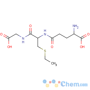 CAS No:24425-52-3 (2S)-2-amino-5-[[(2R)-1-(carboxymethylamino)-3-ethylsulfanyl-1-<br />oxopropan-2-yl]amino]-5-oxopentanoic acid