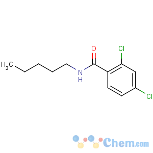 CAS No:2447-88-3 Benzamide,2,4-dichloro-N-pentyl-