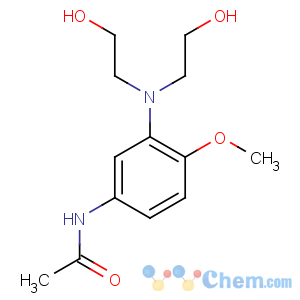 CAS No:24530-67-4 N-[3-[bis(2-hydroxyethyl)amino]-4-methoxyphenyl]acetamide