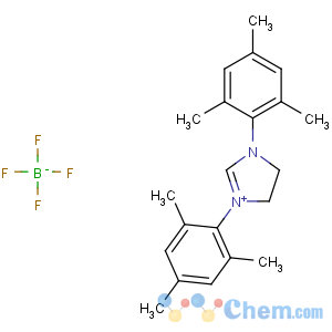 CAS No:245679-18-9 1,3-bis(2,4,6-trimethylphenyl)-4,<br />5-dihydroimidazol-1-ium