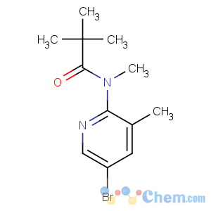 CAS No:245765-92-8 N-(5-bromo-3-methylpyridin-2-yl)-N,2,2-trimethylpropanamide