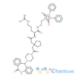 CAS No:246146-55-4 N-[(1S)-4-[(Aminoiminomethyl)amino]-1-[[[2-(3,5-dioxo-1,2-diphenyl-1,2,4-triazolidin-4-yl)ethyl]amino]carbonyl]butyl]-1-