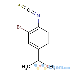 CAS No:246166-33-6 2-bromo-1-isothiocyanato-4-propan-2-ylbenzene