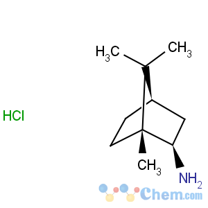 CAS No:24629-78-5 Bicyclo[2.2.1]heptan-2-amine,1,7,7-trimethyl-, hydrochloride, (1R,2R,4R)- (9CI)
