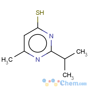 CAS No:2463-81-2 4(3H)-Pyrimidinethione,6-methyl-2-(1-methylethyl)-