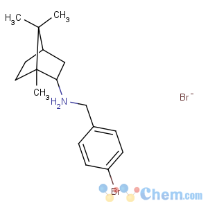 CAS No:24652-89-9 Bicyclo[2.2.1]heptan-2-amine,N-[(4-bromophenyl)methyl]-1,7,7-trimethyl-, hydrobromide (1:1), (1R,2S,4R)-rel-