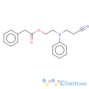 CAS No:24655-82-1 Benzeneaceticacid, 2-[(2-cyanoethyl)phenylamino]ethyl ester