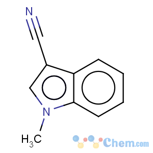CAS No:24662-37-1 1H-Indole-3-carbonitrile,1-methyl-