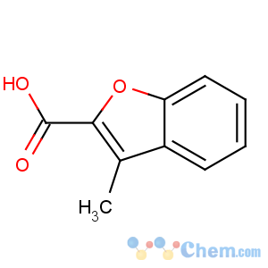 CAS No:24673-56-1 3-methyl-1-benzofuran-2-carboxylic acid