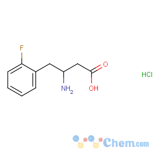 CAS No:246876-92-6 (3S)-3-amino-4-(2-fluorophenyl)butanoic acid