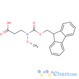 CAS No:247021-90-5 3-[9H-fluoren-9-ylmethoxycarbonyl(methoxy)amino]propanoic acid