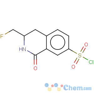 CAS No:247050-23-3 7-Isoquinolinesulfonylchloride, 3-(fluoromethyl)-1,2,3,4-tetrahydro-1-oxo-