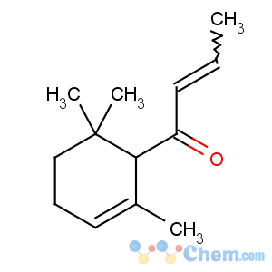 CAS No:24720-09-0 (E)-1-(2,6,6-trimethylcyclohex-2-en-1-yl)but-2-en-1-one