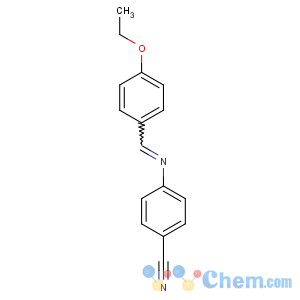 CAS No:24742-30-1 4-[(4-ethoxyphenyl)methylideneamino]benzonitrile