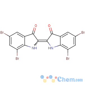 CAS No:2475-31-2 (2Z)-5,7-dibromo-2-(5,7-dibromo-3-oxo-1H-indol-2-ylidene)-1H-indol-3-one