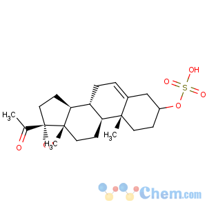 CAS No:2477-77-2 Pregn-5-en-20-one,17-hydroxy-3-(sulfooxy)-, (3b)-