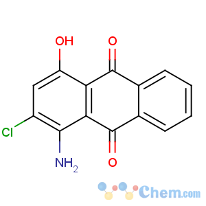 CAS No:2478-67-3 1-amino-2-chloro-4-hydroxyanthracene-9,10-dione