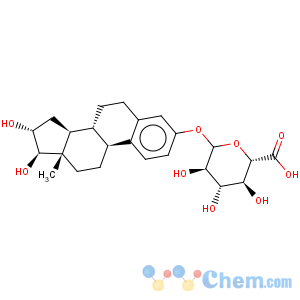 CAS No:2479-91-6 b-D-Glucopyranosiduronic acid, (16a,17b)-16,17-dihydroxyestra-1,3,5(10)-trien-3-yl