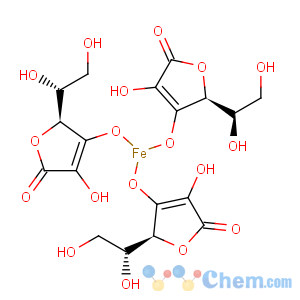 CAS No:24808-52-4 Ferrate(2-),bis[L-ascorbato(2-)-kO2,kO3]-, hydrogen (1:2)