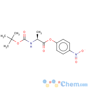 CAS No:2483-49-0 L-Alanine,N-[(1,1-dimethylethoxy)carbonyl]-, 4-nitrophenyl ester
