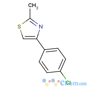 CAS No:24840-75-3 4-(4-chlorophenyl)-2-methyl-1,3-thiazole